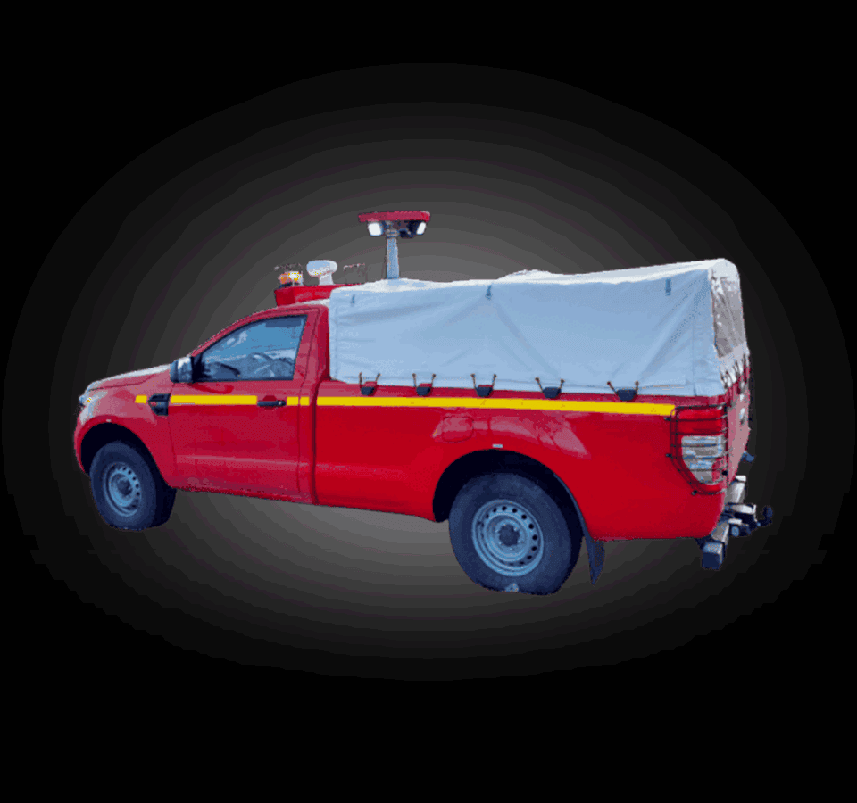 poudre aeroport camion pompier